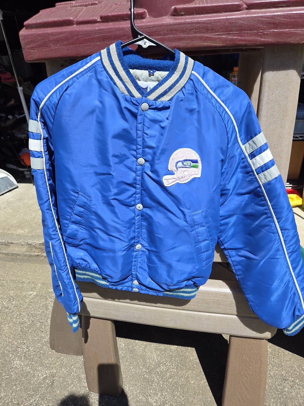 Vintage Active Generation NFL Football Seattle Seahawks Casual Jacket Sz 18